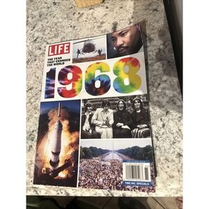 Special Edition of LIFE Magazine Titled 1968: The Year That Changed The World VG